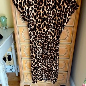Rebel sugar cheetah print short dress. Size small!